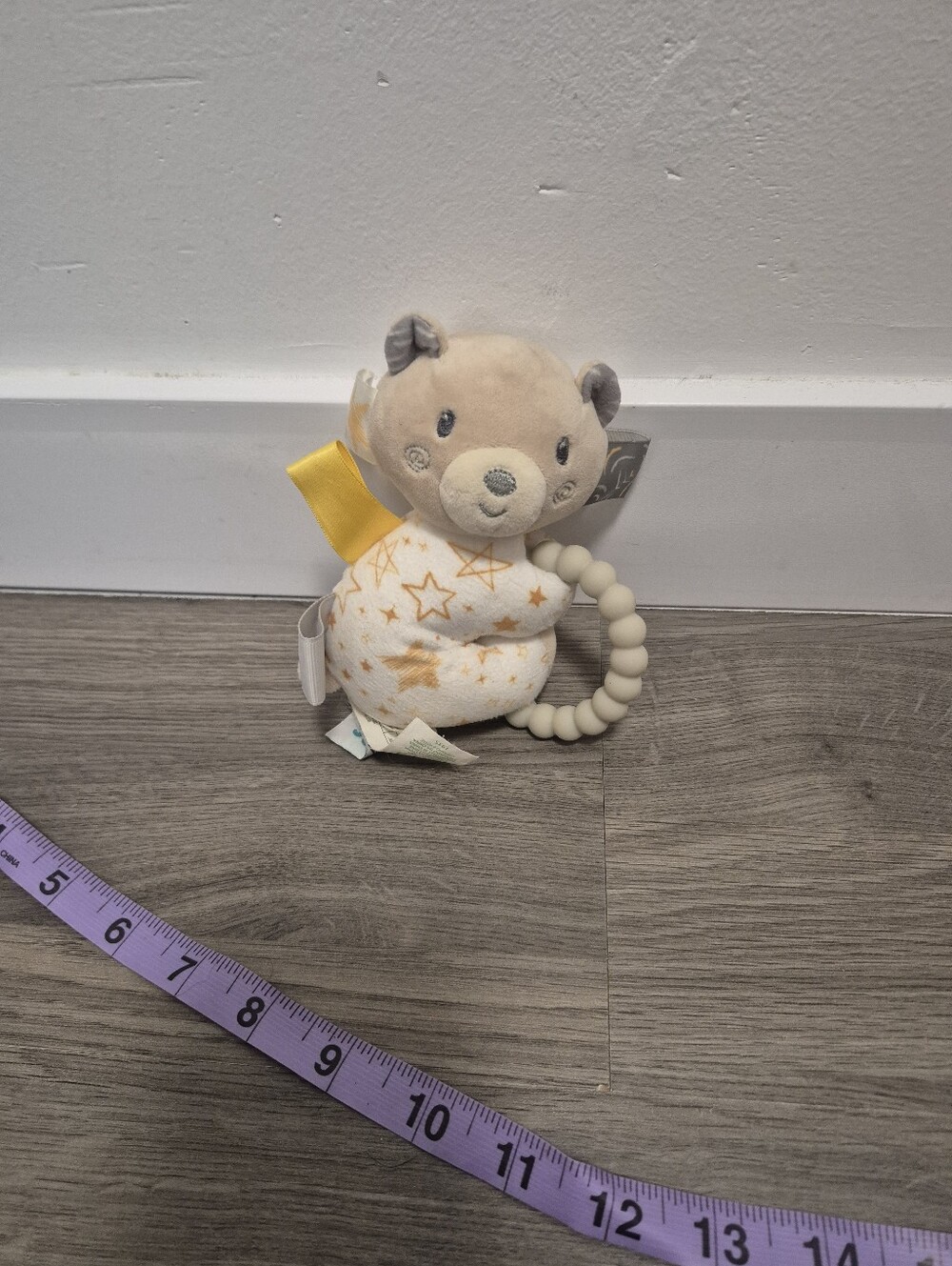 *5/$25* Mary Meyer Taggies "Be a Star" Bear rattle
